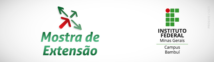 IFMG Bambui XI Semana CeT banner top Mostra de Extensao 750x220